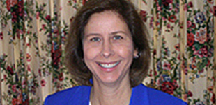 Photo of school psychologist Mary Beth Klotz to accompany audio link to recorded video